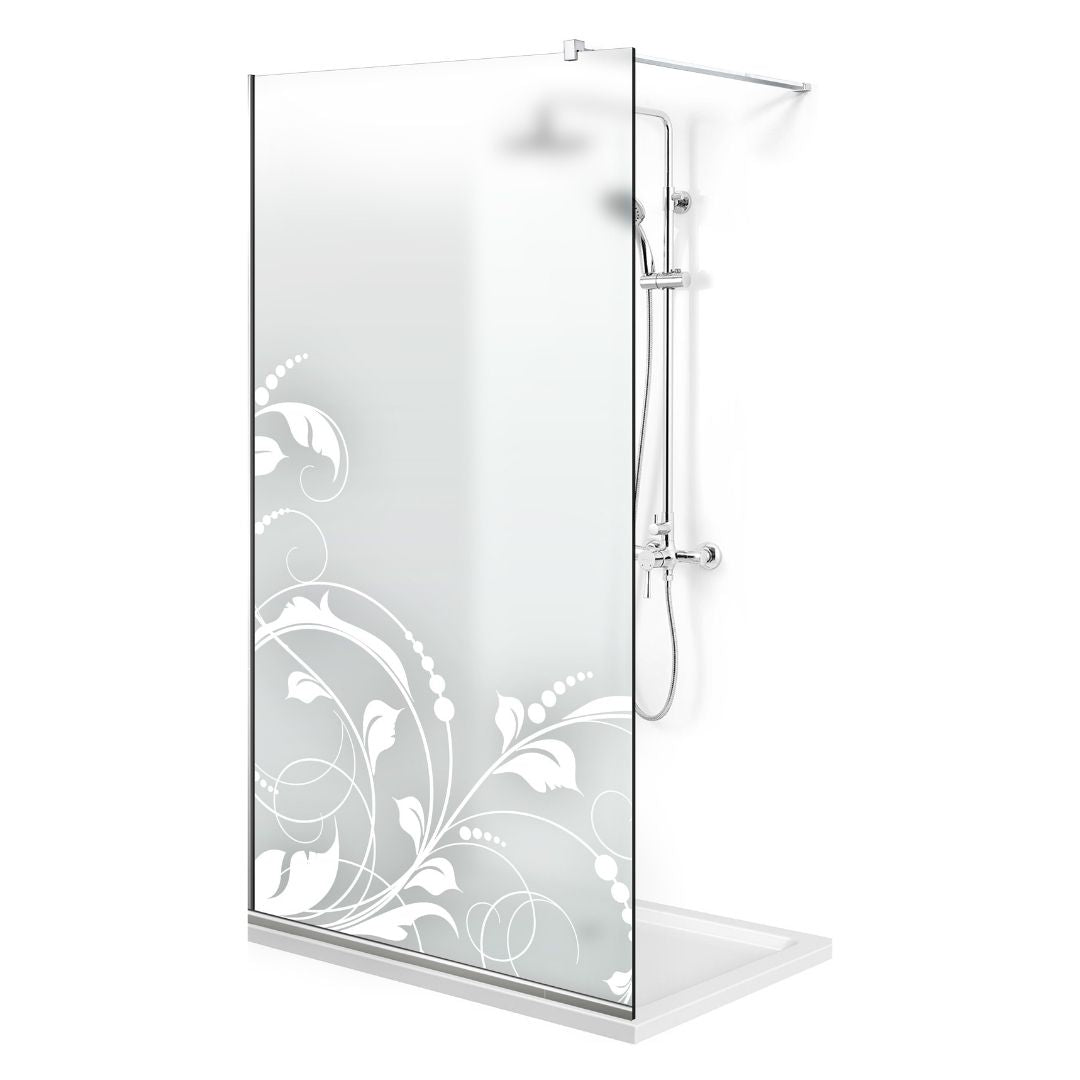 Zuhanyfal Walk-in, Zuhanyfal Rozsdamentes acél, #Matt #Matt