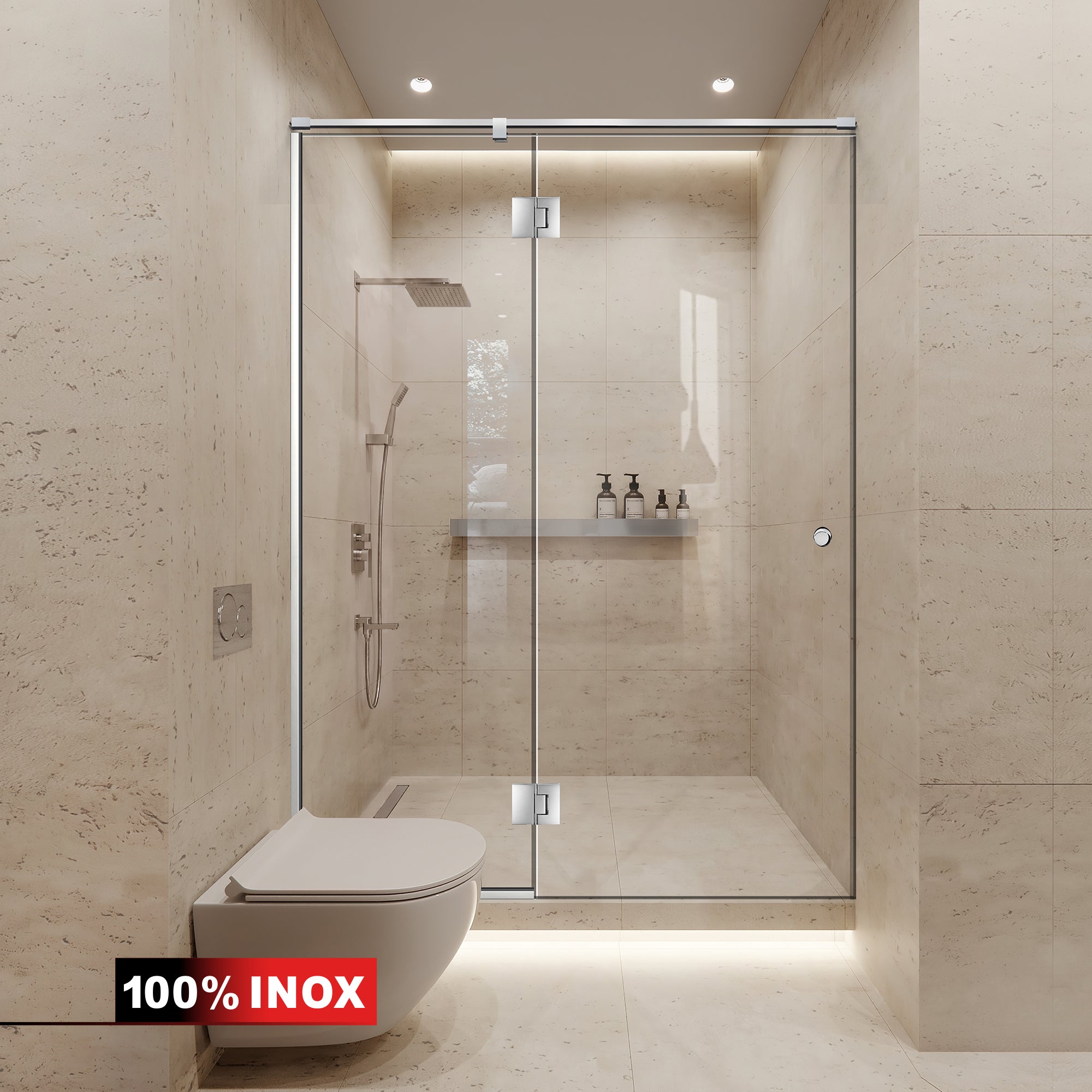 Usa dus inox #Clara