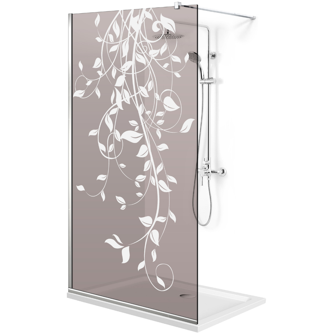 Zuhanyfal Walk-in, Zuhanyfal Rozsdamentes acél, #Bronz #Bronz