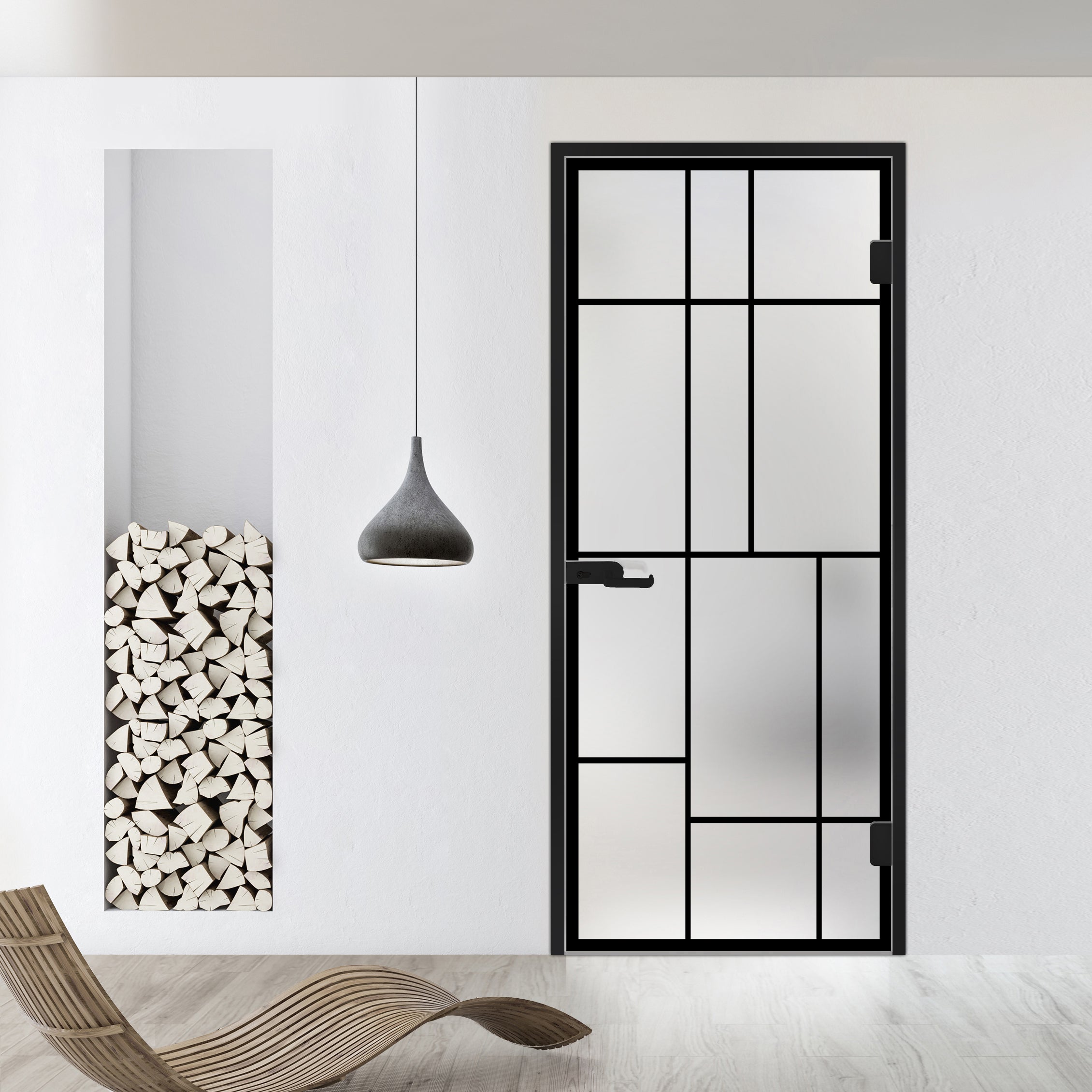 Tokos üvegajtó #Matt