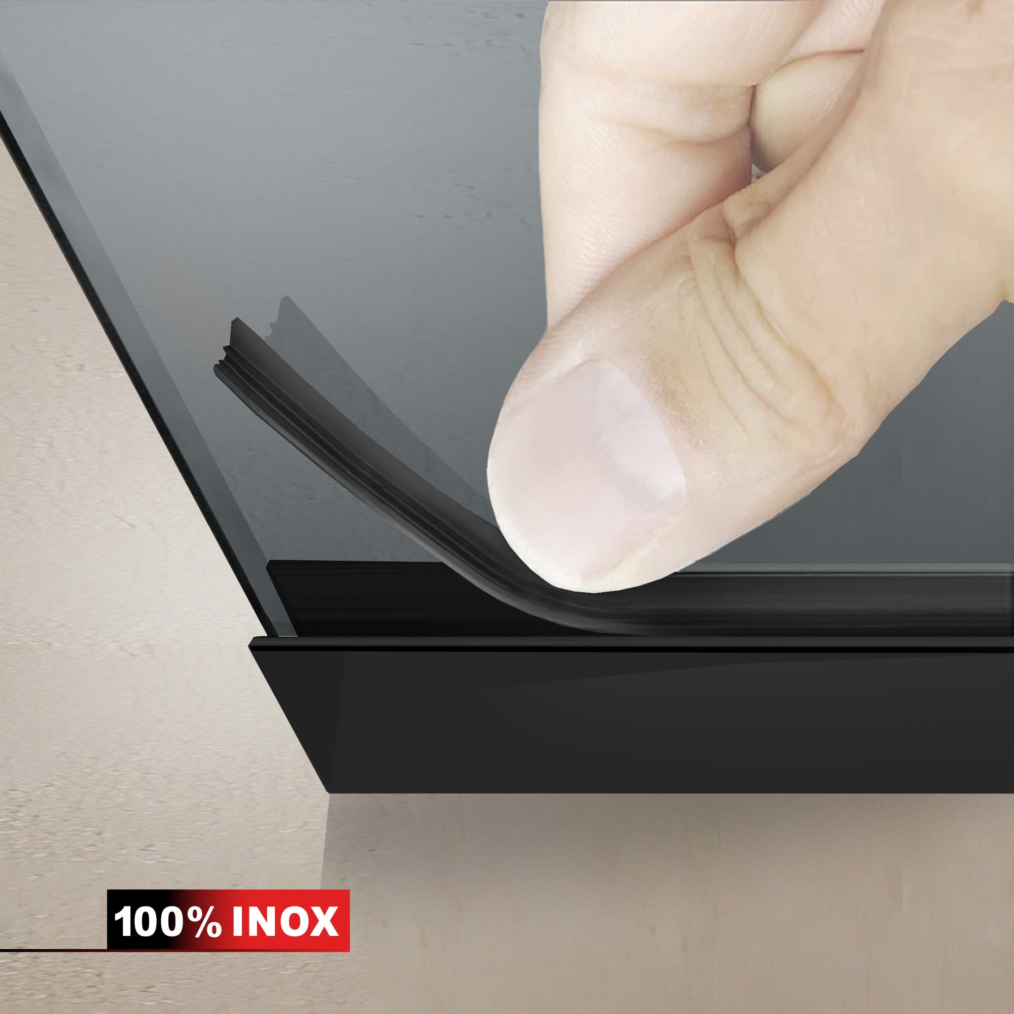 Cabina dus cu usa batanta #Gri