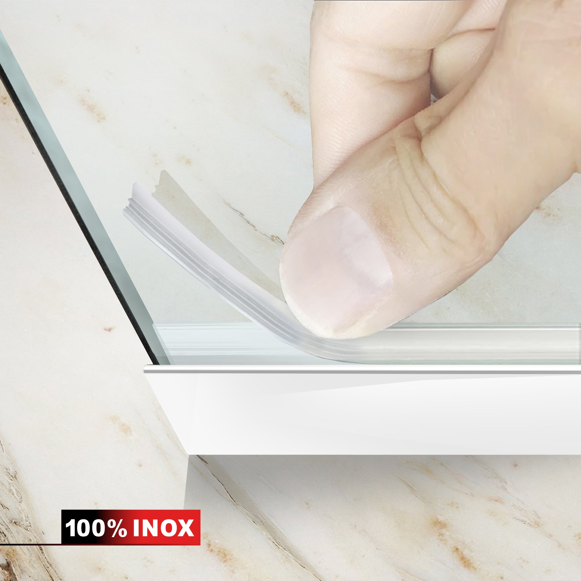 Kádparaván, Kádparaván Rozsdamentes acél