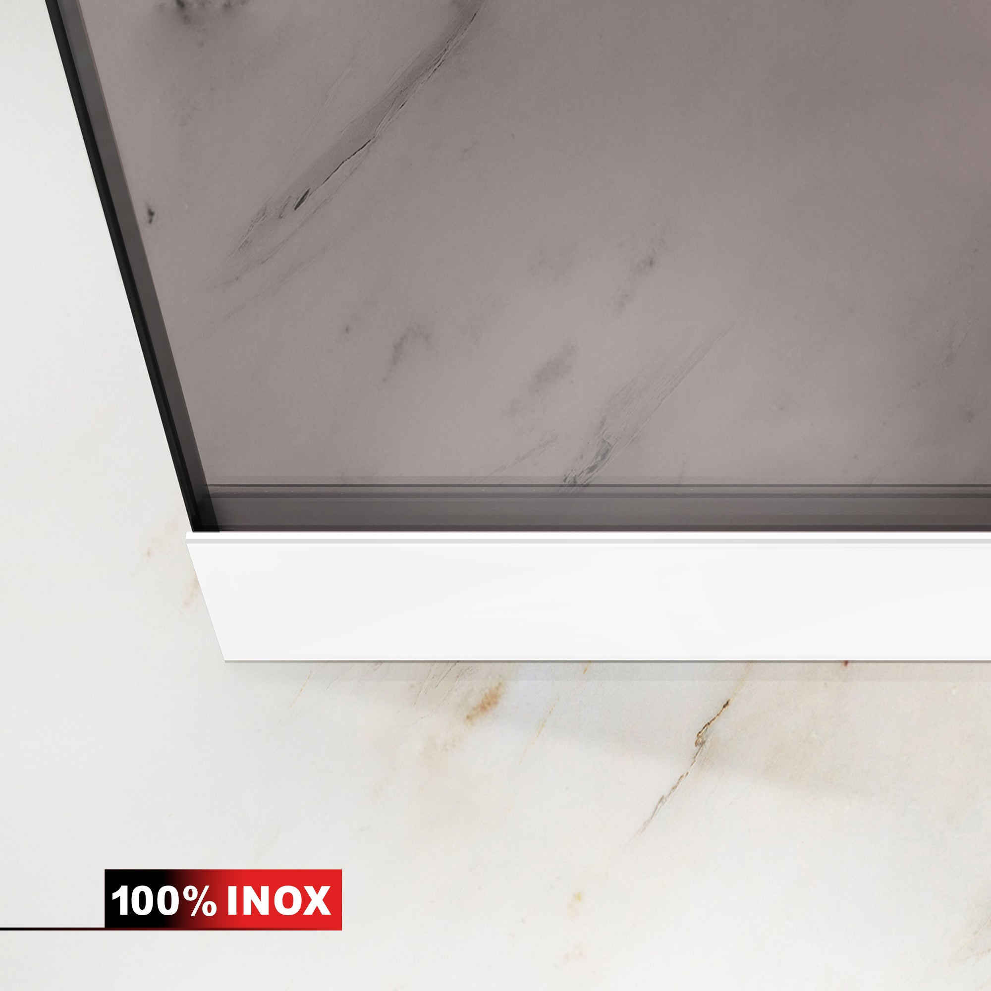Kádparaván, Kádparaván Rozsdamentes acél