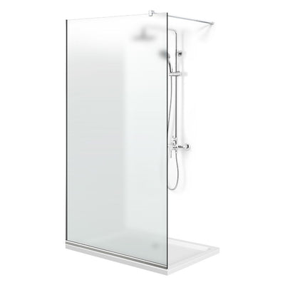 Zuhanyfal Walk-in, Zuhanyfal Rozsdamentes acél, #Matt #Matt