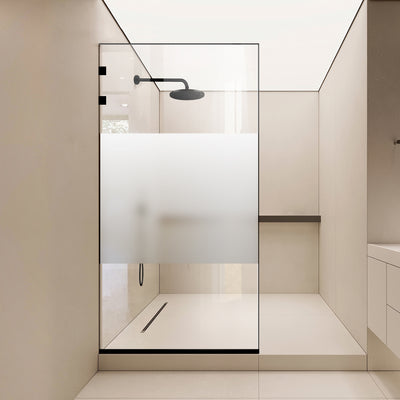 Zuhanyfal Walk-in, Zuhanyfal Rozsdamentes acél, #Átlátszó #Víztiszta