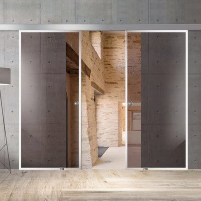 Toló üvegajtó, belső Üvegajtó #Bronz