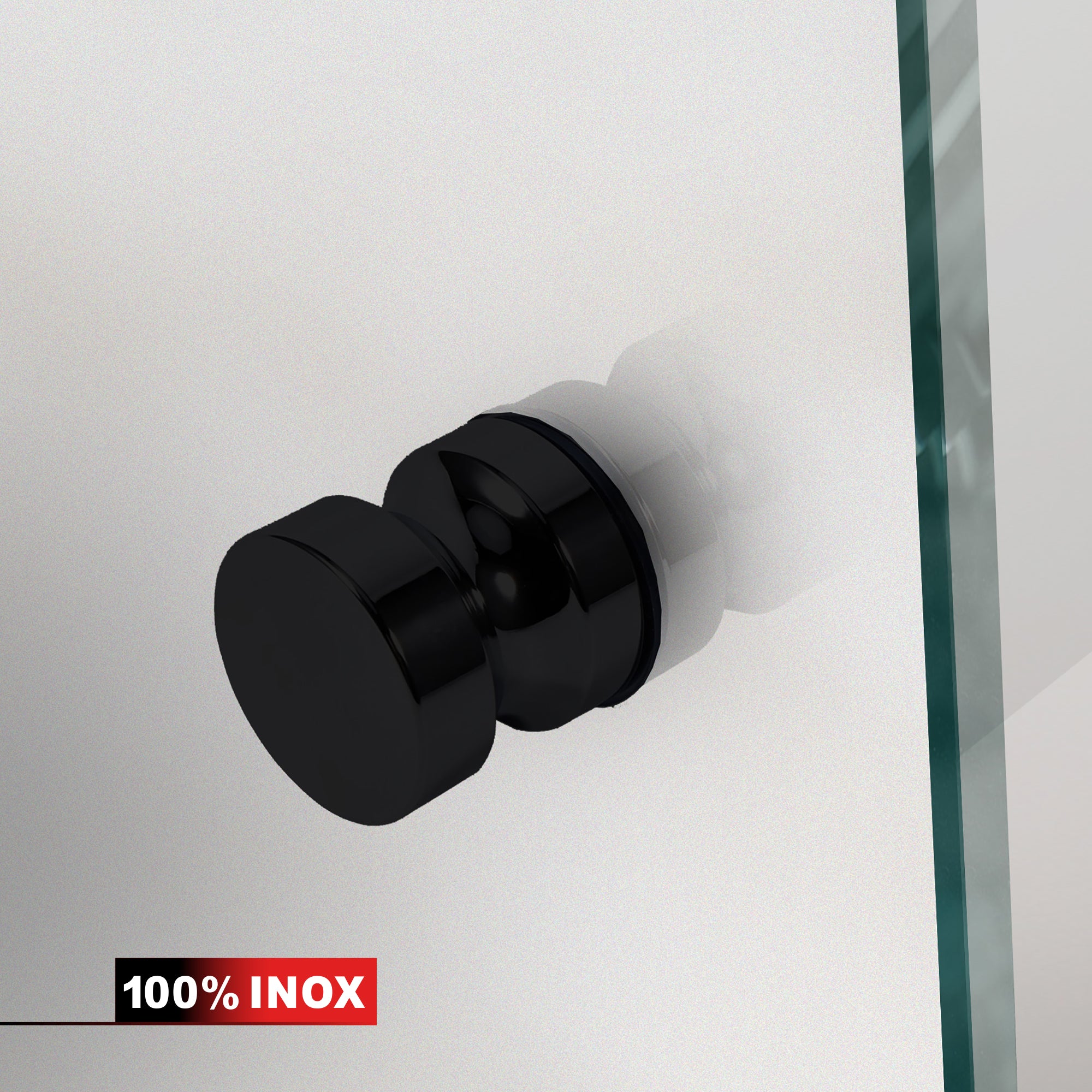 Zuhanyajtók fekete #Matt