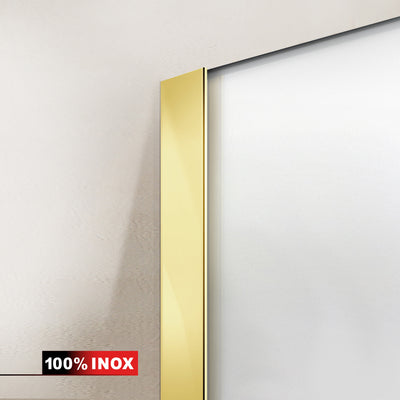 Matt lengőajtós zuhanykabin