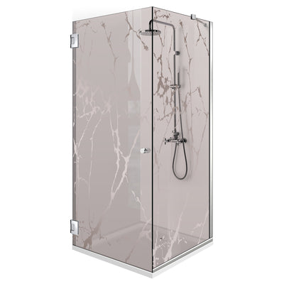 Cabina dus cu usa batanta #Bronz