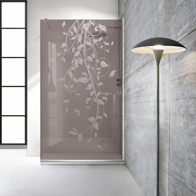 Zuhanyfal Walk-in, Zuhanyfal Rozsdamentes acél, #Bronz #Bronz