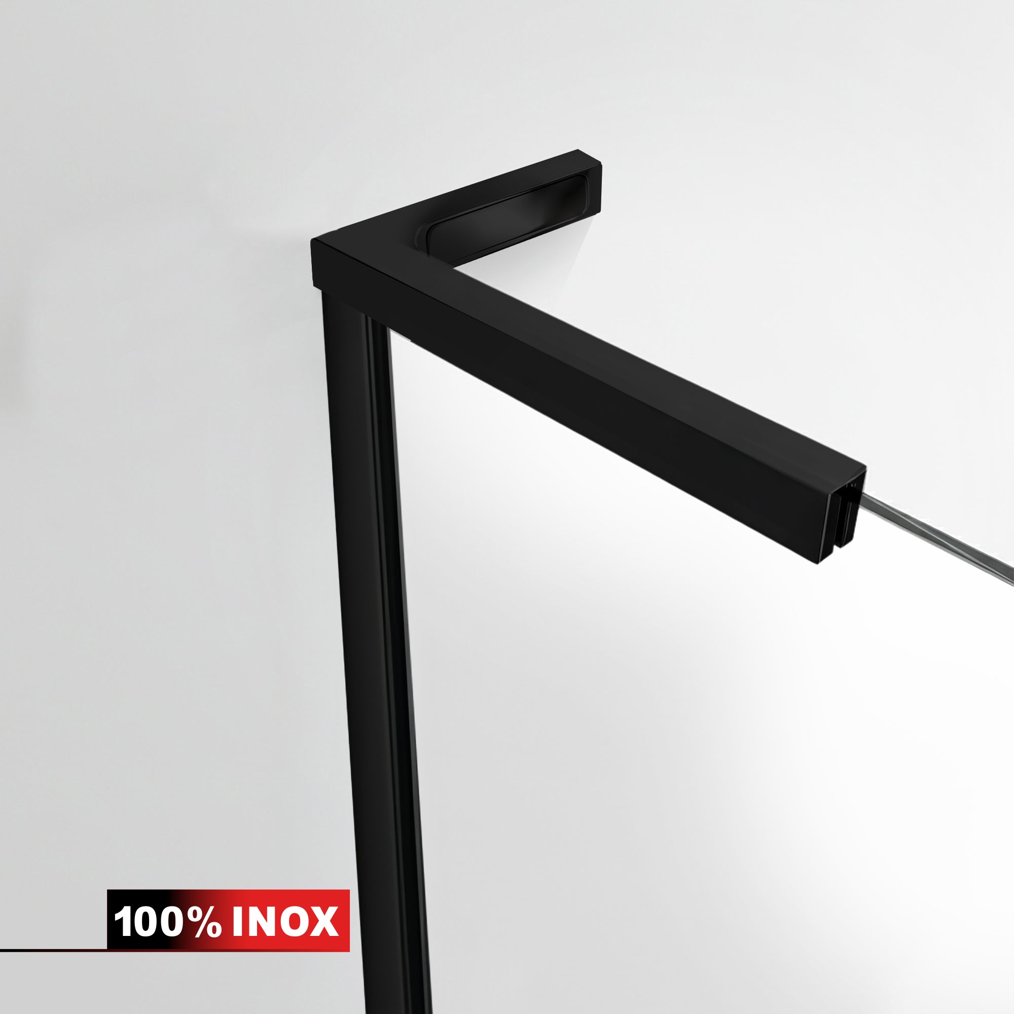 Zuhanyfal Walk-in, Zuhanyfal Rozsdamentes acél, #Átlátszó #Víztiszta